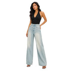 StoneWash wide leg