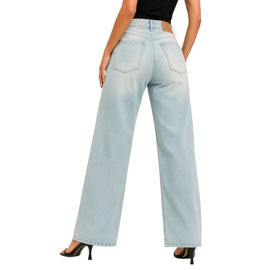 StoneWash wide leg